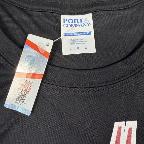 Port & Company Washington State Cougars Performance Long Sleeve Men's L NWT - Picture 4 of 4